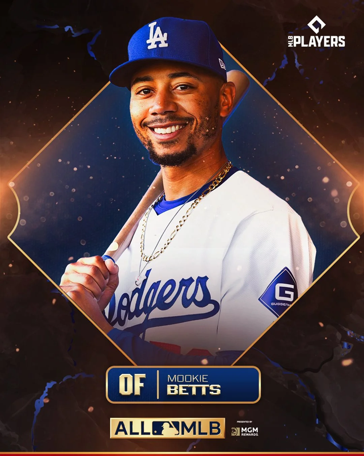 Mookie Betts - All MLB Team